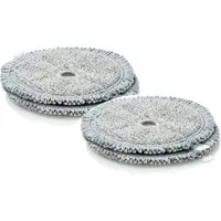 BOSCH BHZUPAD1 Mikrofaserpad (Durchmesser 14 cm, 4 Stück)
