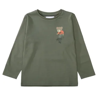 STACCATO - Kn.-Shirt deep olive - Gr. - 128/134