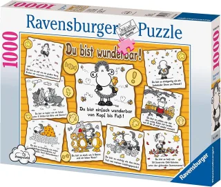 Ravensburger 15494 - Sheepworld: Du bist wunderbar (1.000 Teile)