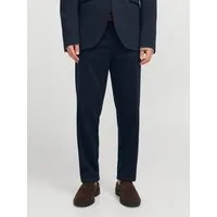 Jack & Jones Anzughose JPRJAXON Businesshose mit mittlerer Bundhöhe unifarben, modisch, slim fit, Materialmix