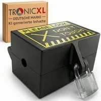 TronicXL Kabelschloss Steckerschloss Box Waschmaschine Steckersafe Stromkabel Schutz Safe, Kabelschloss Trockner Keller WG