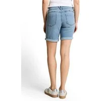 TOM TAILOR Jeansshorts TOM TAILOR Alexa - Slim mit Aufschlag und Stretch