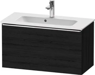 Duravit D-Neo Waschtischunterbau wandhängend Eiche Schwarz Matt 810x372x440 mm - DE4269010160000 DE4269010160000