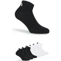 Fila Kurzsocken UNISEX INVISIBLE PLAIN SOCKS (6-Paar, 6 Paar) Baumwollmischung, Rippenbündchen, flache Zehennaht