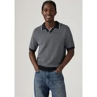 Levi's® Poloshirt LV POLO SKIPPER KNIT MULTI-COLOR Kragen ohne Verschluss