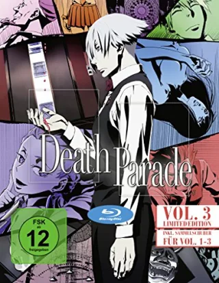 Death Parade Vol. 3 (+ Sammelschuber) [Blu-ray] [Limited Edition]
