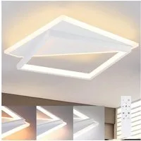 ZMH LED Deckenleuchte Deckenlampe Moderne 44W 44cm Wohnzimmer Esszimmer CCT/mit FB, LED fest integriert, Tageslichtweiß