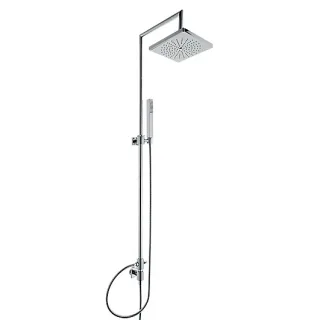 Kaja Aquadrat-Standregenbrausesystem chrom Regenbrause 250 x 250 mm  27840-C