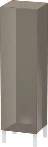 Duravit L-Cube Halbhochschrank Flanell Grau Hochglanz 400x363x1320 mm - LC1178L8989 LC1178L8989
