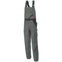 Planam Latzhose Highline, schiefer/schwarz