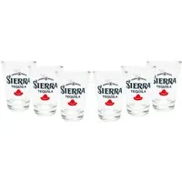 Art Gläser-Set Sierra Tequila Shotglas Lead the Party Glas Gläser 2 cl geeicht - 6e