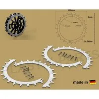 Plastik Parts Mähroboter-Rad Spikes Offroad Profil WORX Landroid L Mähroboter Worx Plus L 147E 155E