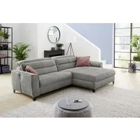 Jockenhöfer Gruppe Ecksofa Double One L-Form, B: 288 cm, 2x120 cm breite, elektr. Relaxfunktionen, mit 2x 120cm breiten, elektromotorischen Relaxfunktionen