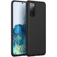 CoolGadget Handyhülle Handy Schutzhülle für Samsung Galaxy S20 FE matt schwarz 6,5 Zoll, Silikon TPU Hülle Schutz Tasche Cover schlicht Slim Case