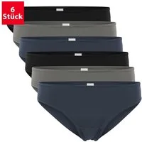 celodoro Slip Damen Bikini Slip aus Quick Dry-Fasern (6er Pack)