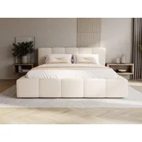 Compleo Polsterbett Wolkenbett modern und elegant, Designerbett LARAS (TOPSELLER Stauraumbett MADE IN EU), mit Bettkasten und Lattenrost