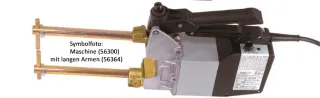 ELMAG CU-Elektrodenarme inkl. Ø 10mm Elektroden, L=350mm - 56364