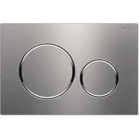 GEBERIT Betätigungsplatten Sigma 20 für 2-Mengen-Spülung edelstahl poliert/gebürstet 115882SN1