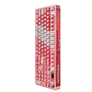 VALKYRIE VK99 Tri-mode Mechanical Gaming Keyboard with TFT Display and Multifunctional Knob Hot-swappable RGB Light Gask
