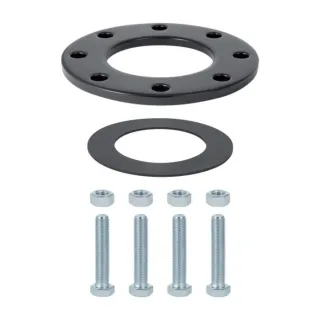Geberit Pe Flanschset 366746001 DN 90, kunststoffbeschichtet