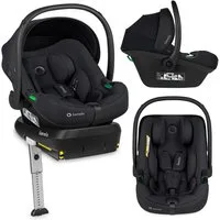 lionelo Babyschale ASTRID I-SIZE, ab: ab Geburt, bis: bis 87 cm, ab: 40,00 cm, bis: 87,00 cm, (Set), Sehr stabiler Träger, Höhenverstellung, Modernes Design