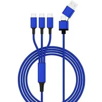 cemon 3-fach USB-C® Ladekabel - 3x USB Typ C Anschluss, 120 cm USB-Kabel