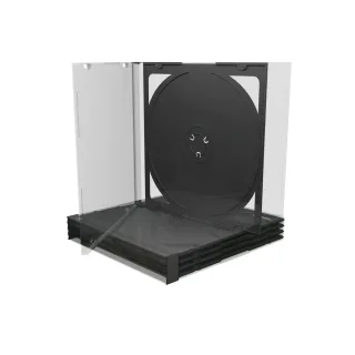MEDIARANGE Behälter CD-Aufbewahrung | box23 | Kapazität: 2 CD/DVD (Packung mit 100)