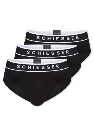 SCHIESSER - 3PACK Rio-Slip schwarz - Gr. - 5