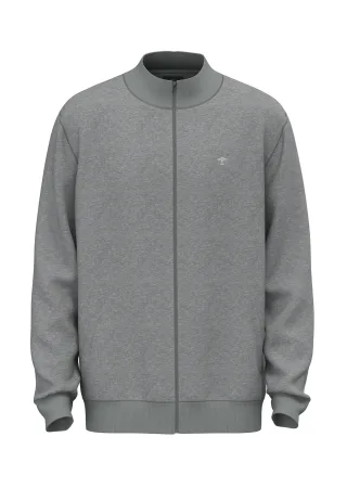 FYNCH-HATTON - Sweat Zip Troyer Jacket medium grey - Gr. - 3XL