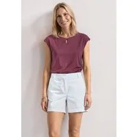 STREET ONE T-Shirt mit Cut-Out Detail