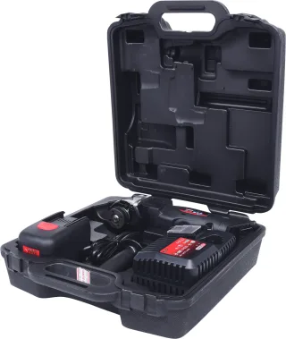 KS Tools Akku-Winkelschleifer 7000 U-min mit 1 Akku und 1 Ladegerät - 515.4110