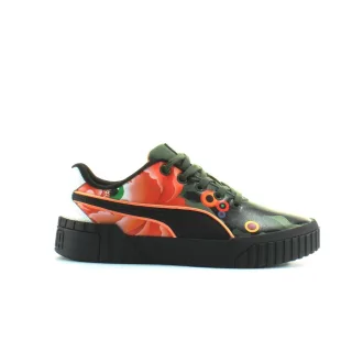 Puma Cali Peonies Camo Sue Tsai Black Low -up Womens Trainer 369388 01
