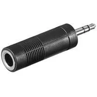 Adapter 6,3mm > 3,5mm schwarz