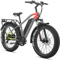 JOBOBIKE E-Bike Mountainbike 26×4 Zoll, Kepler, 48V 960Wh, 180km, Bremslicht- und Blinkerfunktion, 7 Gang Shimano, Kettenschaltung, Heckmotor, 960 Wh, (für Stadtverkehr, Touren und All-Terrain-Einsätze, Aluminiumrahmen), Hydr. Bremsen, Fatbike, MTB, 