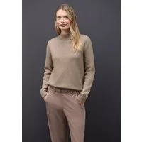 STREET ONE Rollkragenpullover mit Rippbündchen
