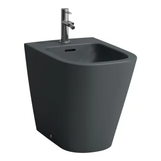 Laufen Standbidet MEDA 540x360x430 1Hl. m.Ül o. seitl. Loch f. Wasserans graphit matt, H832111758302 H8321117583021