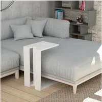Decortie Beistelltisch Muju, Modern C Form Beistelltisch, 30 x 40 x 57 cm