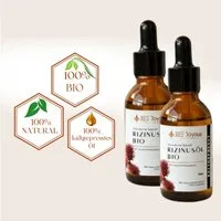BEE Joyous Körperöl Bio Rizinusöl, kaltgepresst, 50ml, 2-tlg.