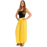 malito more than fashion Haremshose malito Damen Pumphose in Uni Farben, Haremshose zum Tanzen, Aladinho Sommer Haremshose Einheitsgröße
