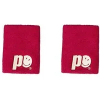 Prince Stirnband x Smiley Schweissband Logo Large pink - 2 Stück