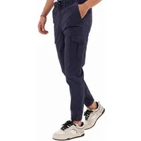 COMEOR Cargohose Herren Stretch Relaxed Fit mit 6 Taschen und Kordelzug Elastischer Beinabschluss, Kordelzug am Bund, Hoher Tragekomfort