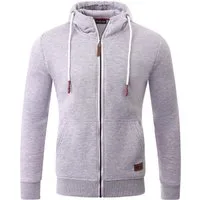 Reslad Sweatjacke Reslad Sweatjacke Zipper RS-1006 (1-tlg) Winter-Pullover Kapuzenpullover Sweater Hoodie Pulli Sweatshirt