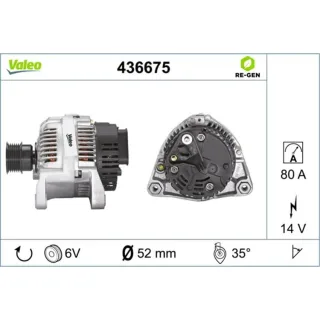 Valeo Lichtmaschine BMW 3er 5er Z3 436675