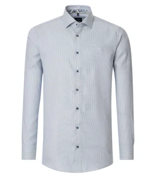VENTI - Businesshemd blau - Gr. - 42