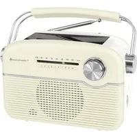 Soundmaster soundmaster TR480BE Akku-Radio UKW UKW Solarpanel Beige Radio
