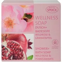 Speick Naturkosmetik GmbH & Co. KG Feste Duschseife Wellness Soap - Wildrose + Granatapfel 200g