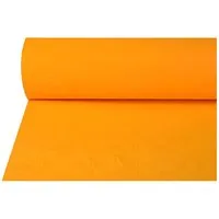 PAPSTAR Tischdecke Papiertischtuch mit Damastprägung 50 m x 1 m orange