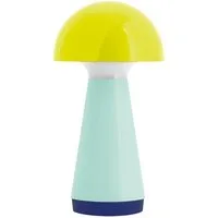 Remember Tischleuchte Tischleuchte 18 cm Bobbi yellow, Tischleuchte, Ø9,5cm, Kunststoff, mehrfarbig