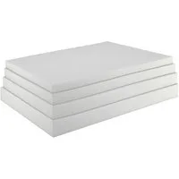Kaltschaummatratze Schaumstoffplatte Schaumstoff in vielen Größen zur Auswahl, sunnypillow, 1 cm hoch, 90 x 200 x 1 cm