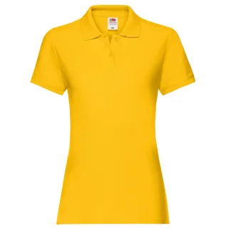 Fruit of the Loom - "Premium" Poloshirt für Damen (Sonnenblume)